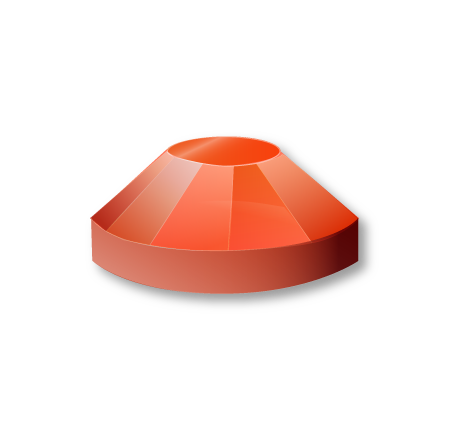 Bild von Rhinestone Rot
